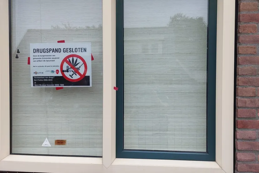 bijlage bij persbericht burgemeester sluit woning made vanwege vondst drugs