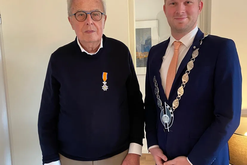 de heer hoondert en burgemeester scholtze