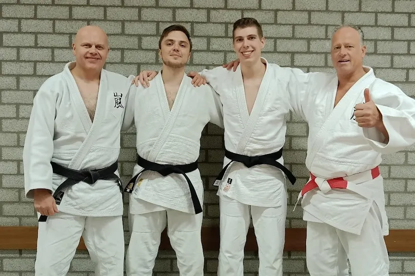 roel en nick zwarte band judo