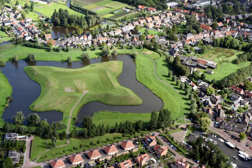 terheijden kleine schans van bovenaf