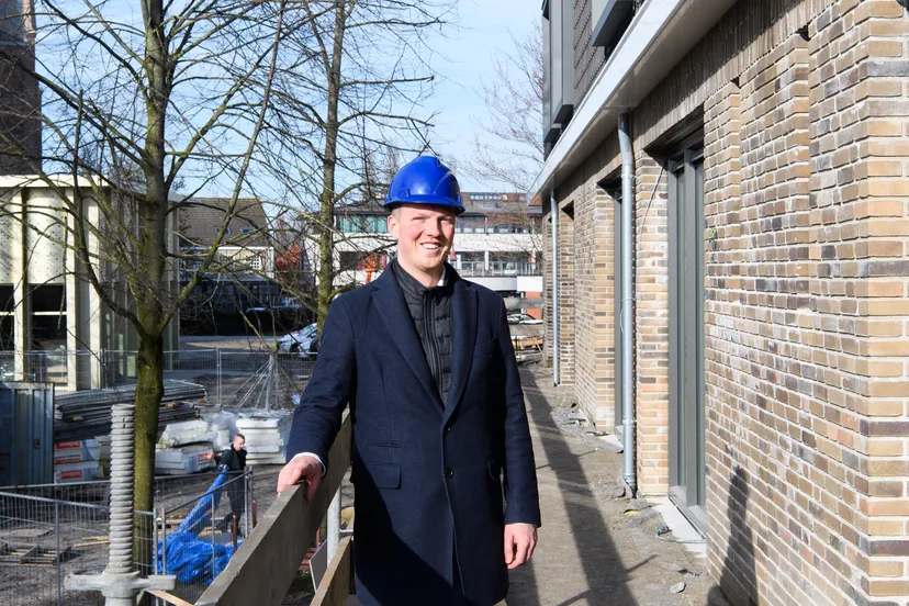 wethouder tim simons bij bouwproject hart van made naamsvermelding verplicht rene schotanus