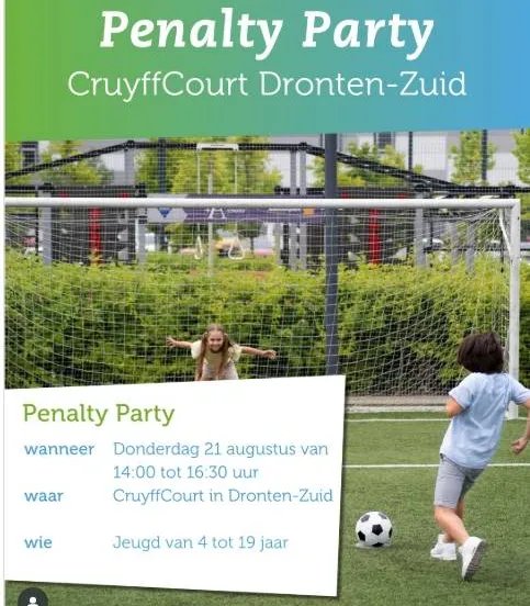 Penalty Party (Sport in Dronten Instagram)