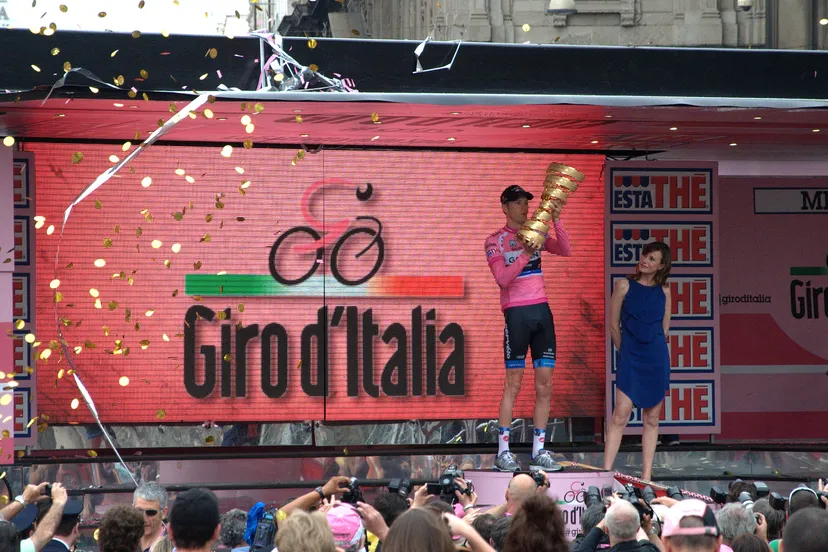 20120528083706ryder hesjedal celebrating 2012 giro cc by sa 30