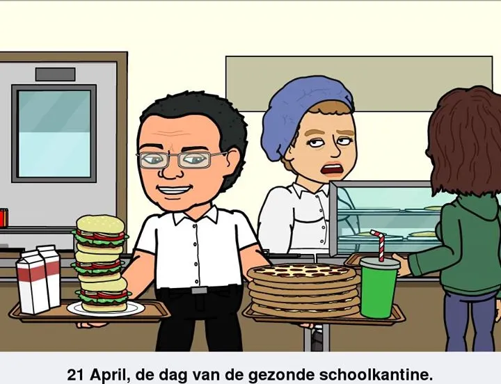 21 april schoolkantine