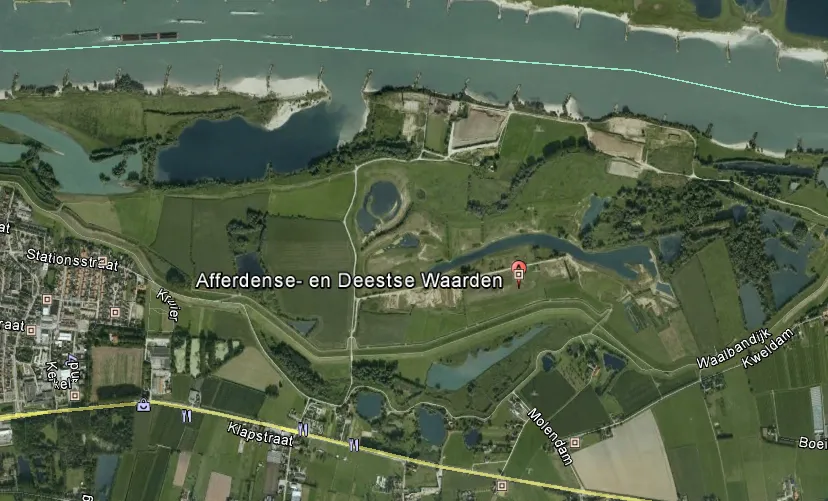 afferdense en deestse waarden sateliet