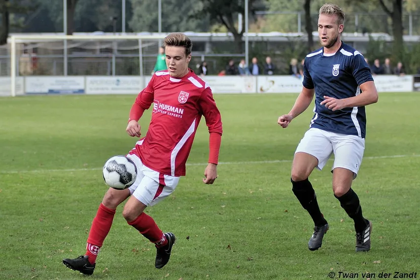 dio30 heeft in een thuiswedstrijd tegen rood wit de punten moeten delen met de tegenstander
