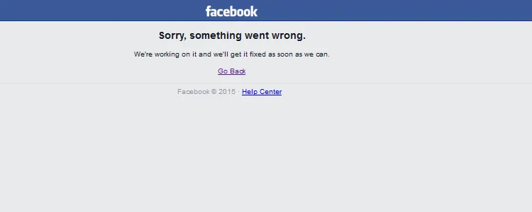 facebookdown