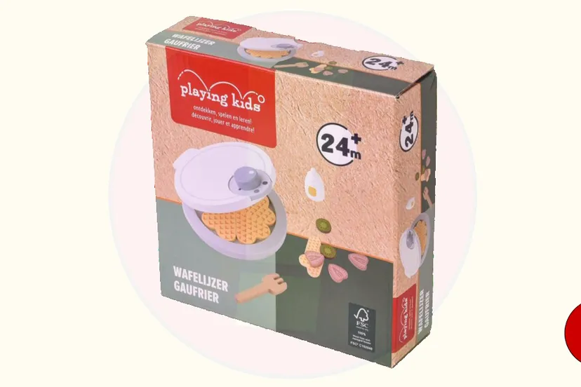 recall kruidvat trekpleister prijsmepper playing kids speelgoedwafelijzer productfoto
