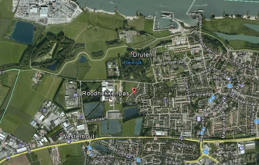 roodhekkenpas google earth