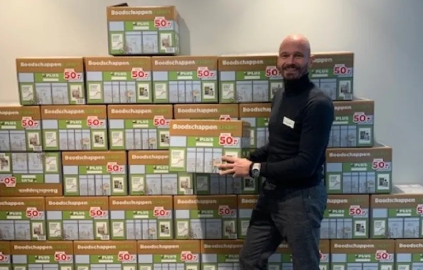 sparen voor boodschappen pakket bij plus lenssen