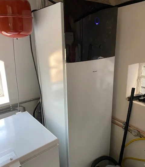 warmtepomp binnen unit