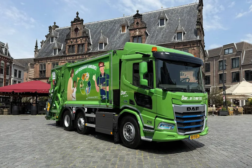 1. Eerste elektrische inzamelwagen van Dar