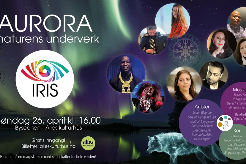 IRIS - digital plakat