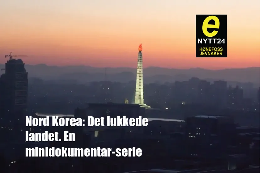 Nord Korea plakat aller siste