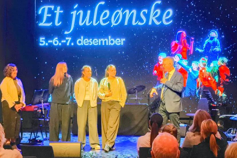 Ada, jørn og jentene. Foto: Roar Olsen