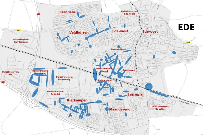 ede pakt gevolgen klimaatverandering samen met inwoners aan nieuw kaartje