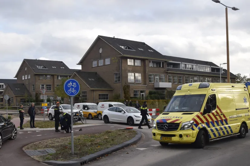 fietser geschept ede