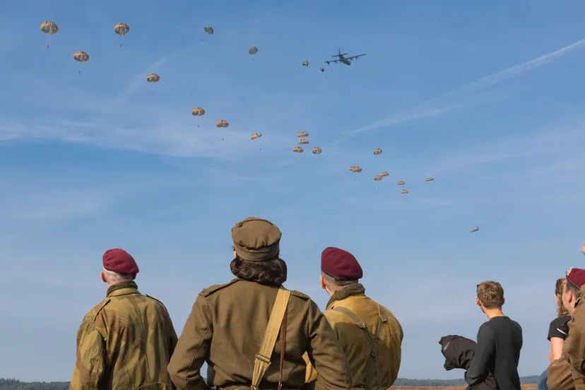 luchlandingen op de ginkelse heide foto arjan vrieze