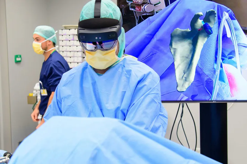 onderzoek naar gebruik augmented reality bij schouderoperaties ziekenhuis gelderse vallei