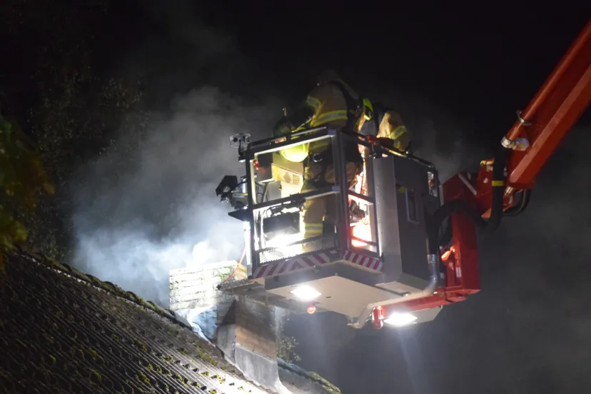 schoorsteenbrand lunteren