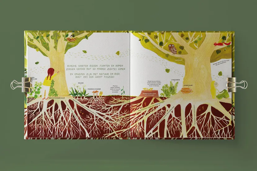 spread bodemleven groen