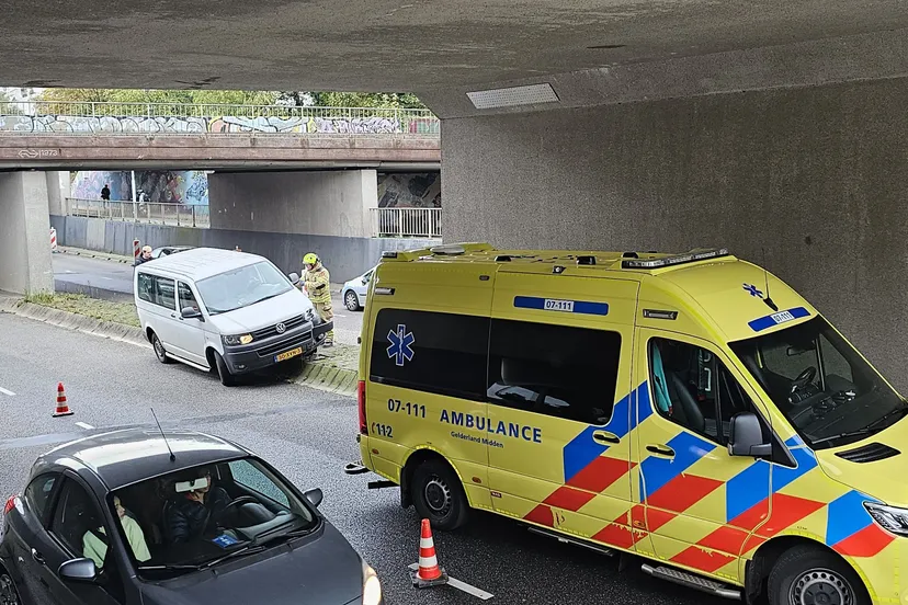 tunnel aanrijding