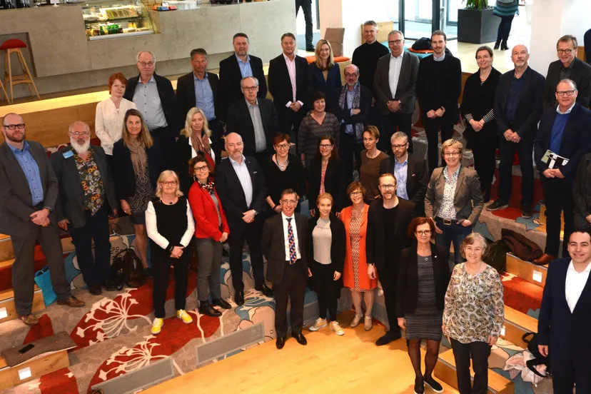 groepsfoto zweedse delegatie en vertegenwoordigers regio foodvalley1