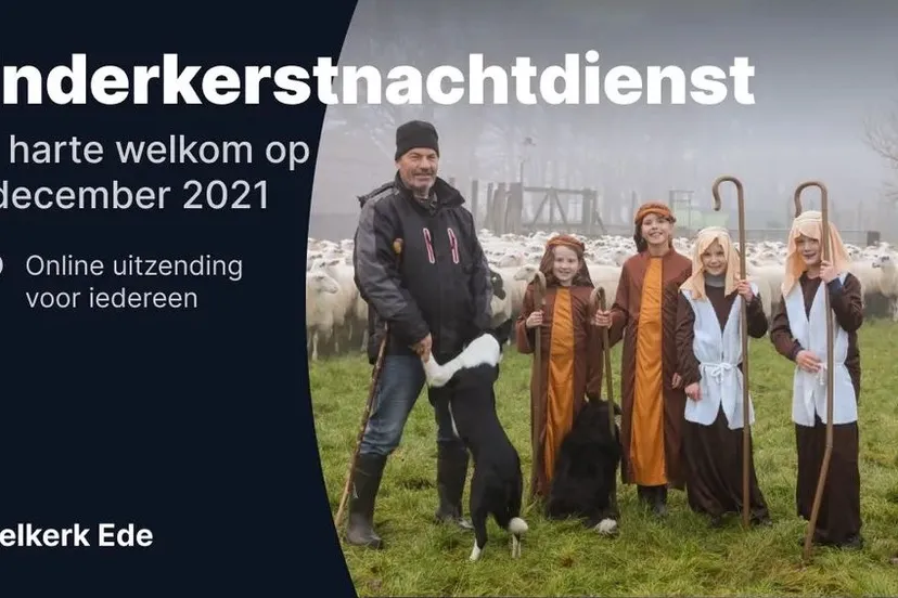 aankonding kinderkerstnachtdienst 1