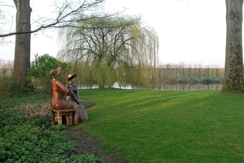 biek van galen ijzeren dames met stalen blik1 c