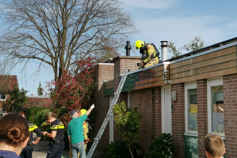 brand door verfafbranden