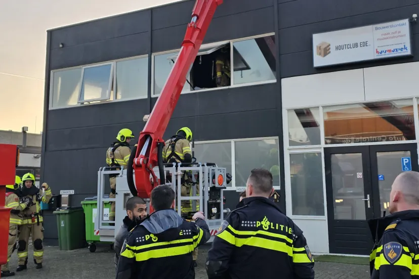 brand op de hoorn in ede