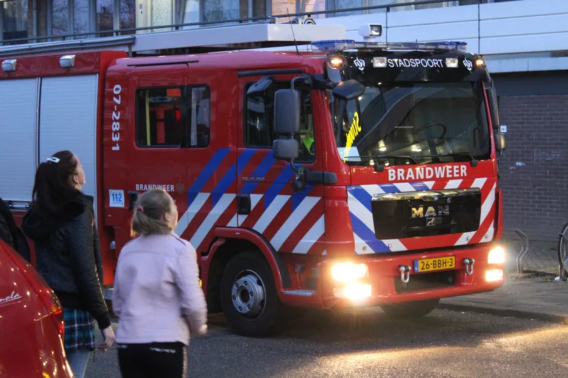 brand stroombergflat brandweer stadspoort
