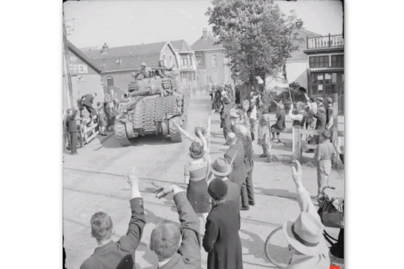 de bevrijders in het dorp ede collectie gemeentearchief ede