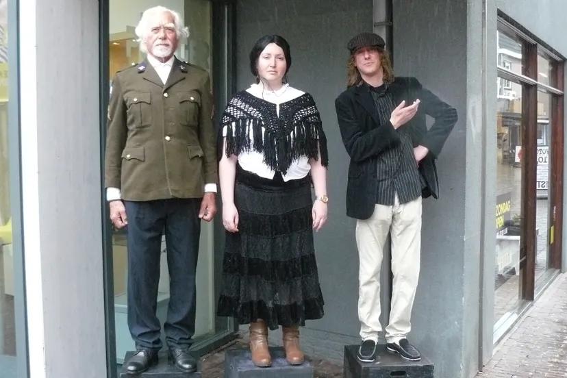 de deugt in het midden