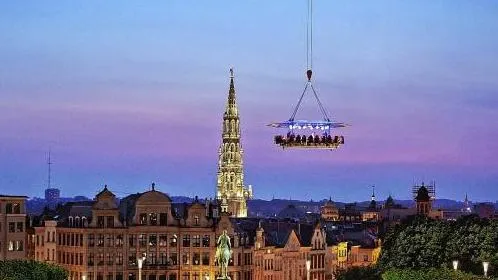 dineren in een kraan