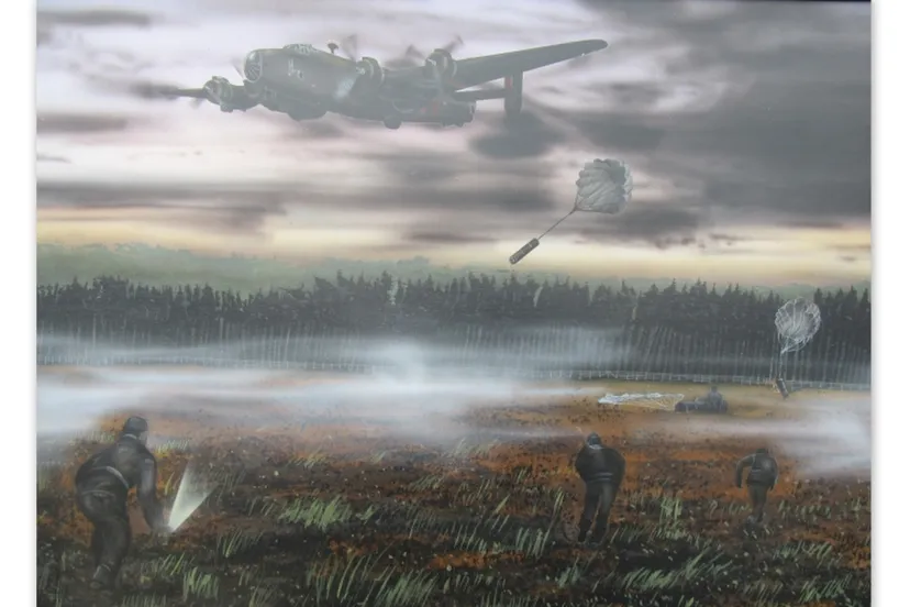 dropping bij lunteren mueseum vliegveld deelen