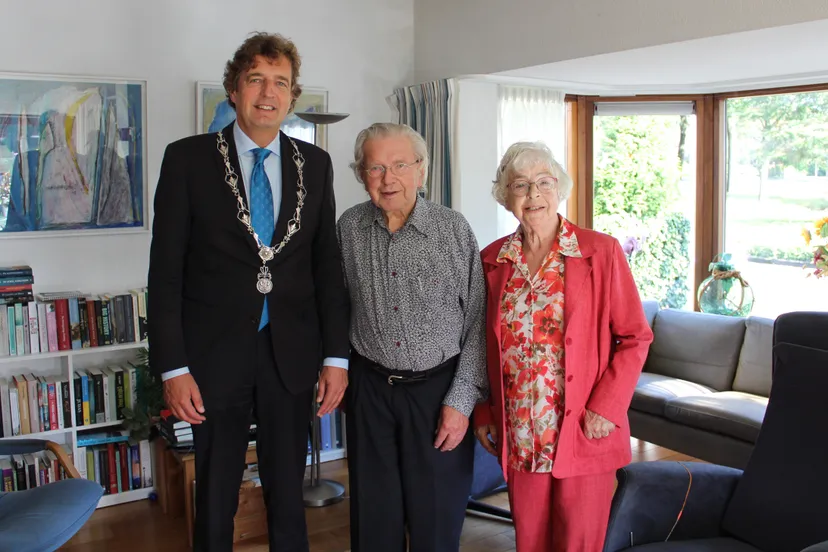 echtpaar harmsen smit uit bennekom 65 jaar getrouwd op 29 september 2019 foto chris ouboter