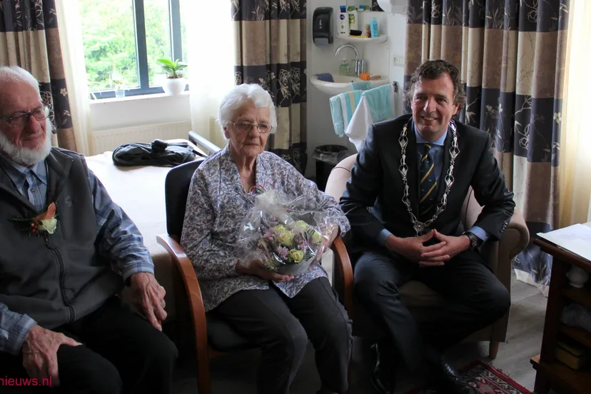 echtpaar hazelager van roekel 65 jaar getrouwd