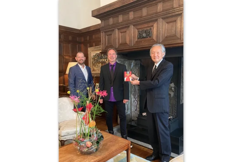 edgar kruyning yos lotens en de japanse ambassadeur yos lotens