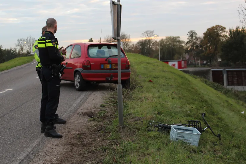 fiets breek doormidden bij ongeval