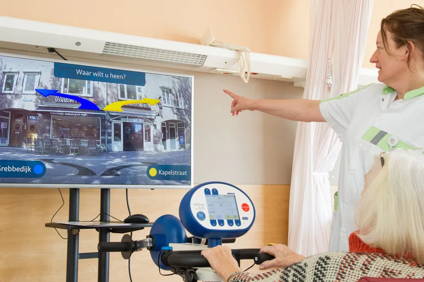 fietslabyrint op ouderengeneeskunde edenieuwsnl