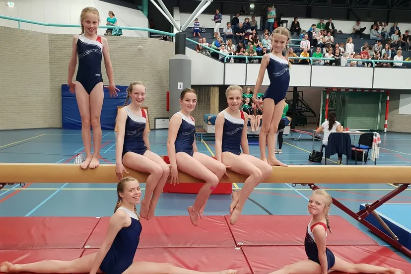 finale 6e divisie groepsfoto