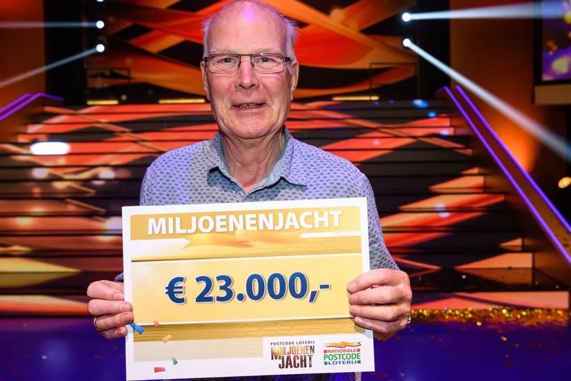 herman uit ede wint 23000 euro bij postcode loterij miljoenenjacht
