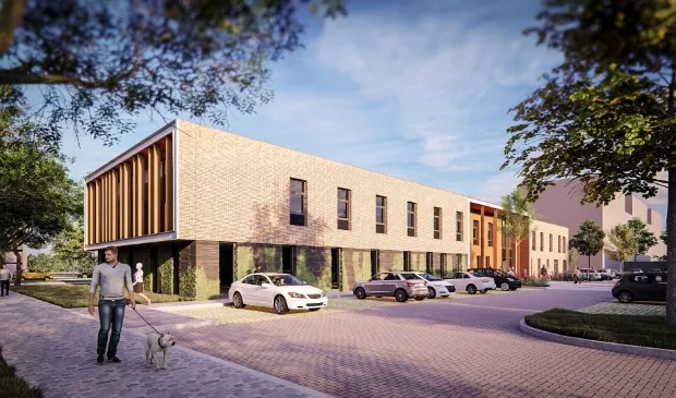 impressie nieuwbouw gezondheidscentrum bellestein