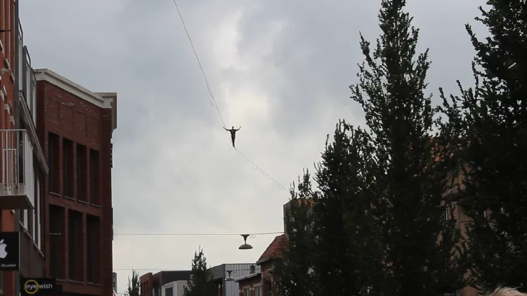 kabel lopen boven ede