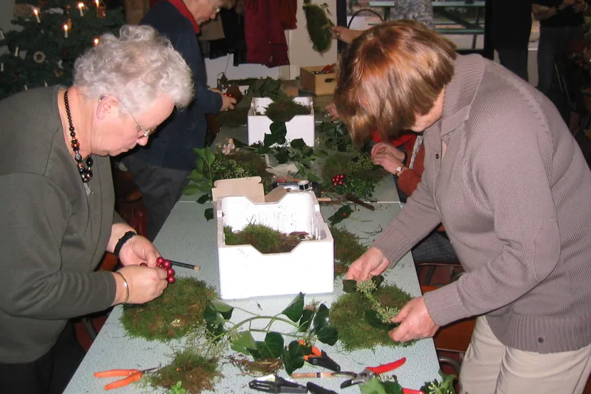 kerstkransen maken 02