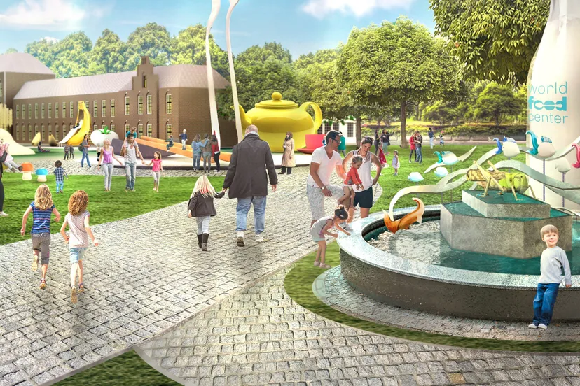 kopie van wfc entry plaza artjpg1