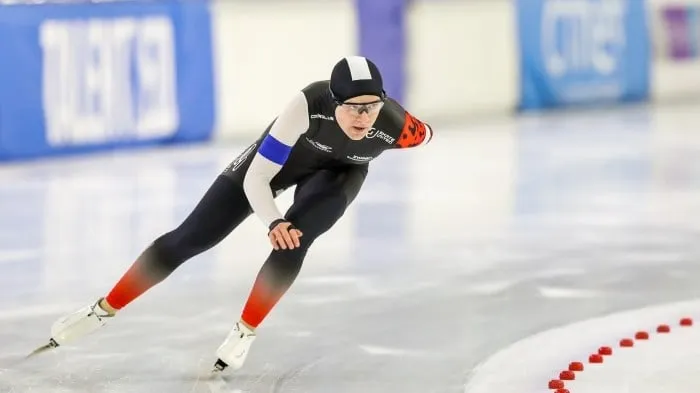 marit van beijnum reed met 3961 een pr op de 500 meter hidde muije