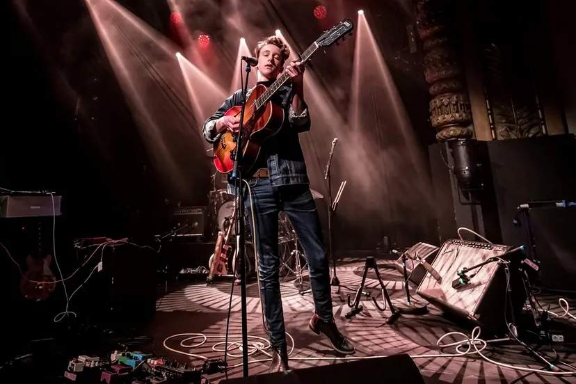 muzikant olaf putker tijdens de kick off van poppunt gelderland foto rijno boon 002