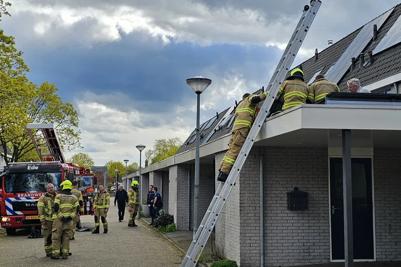 omvormer in brand ede